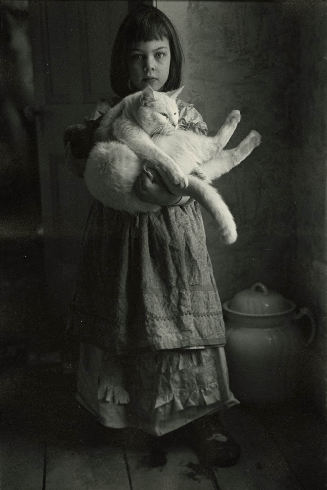 _[Joanna with Cat](https://pousette-dartfoundation.org/works/joanna-with-cat/)_, 1952, gelatin silver print, 13 ½ x 9 in. (34.3 x 22.9 cm)
 – The Richard Pousette-Dart Foundation