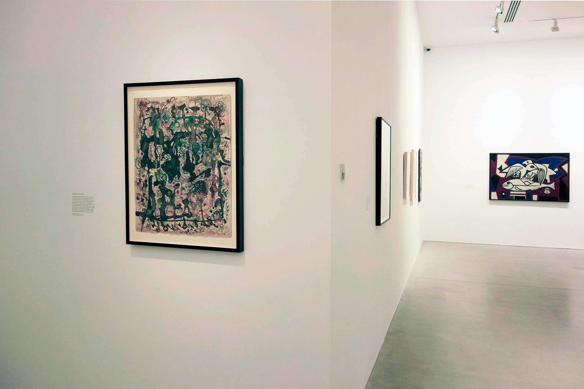 Installation view, Richard Pousette-Dart: Beginnings, Kettle's Yard, University of Cambridge, United Kingdom, 2018. – The Richard Pousette-Dart Foundation