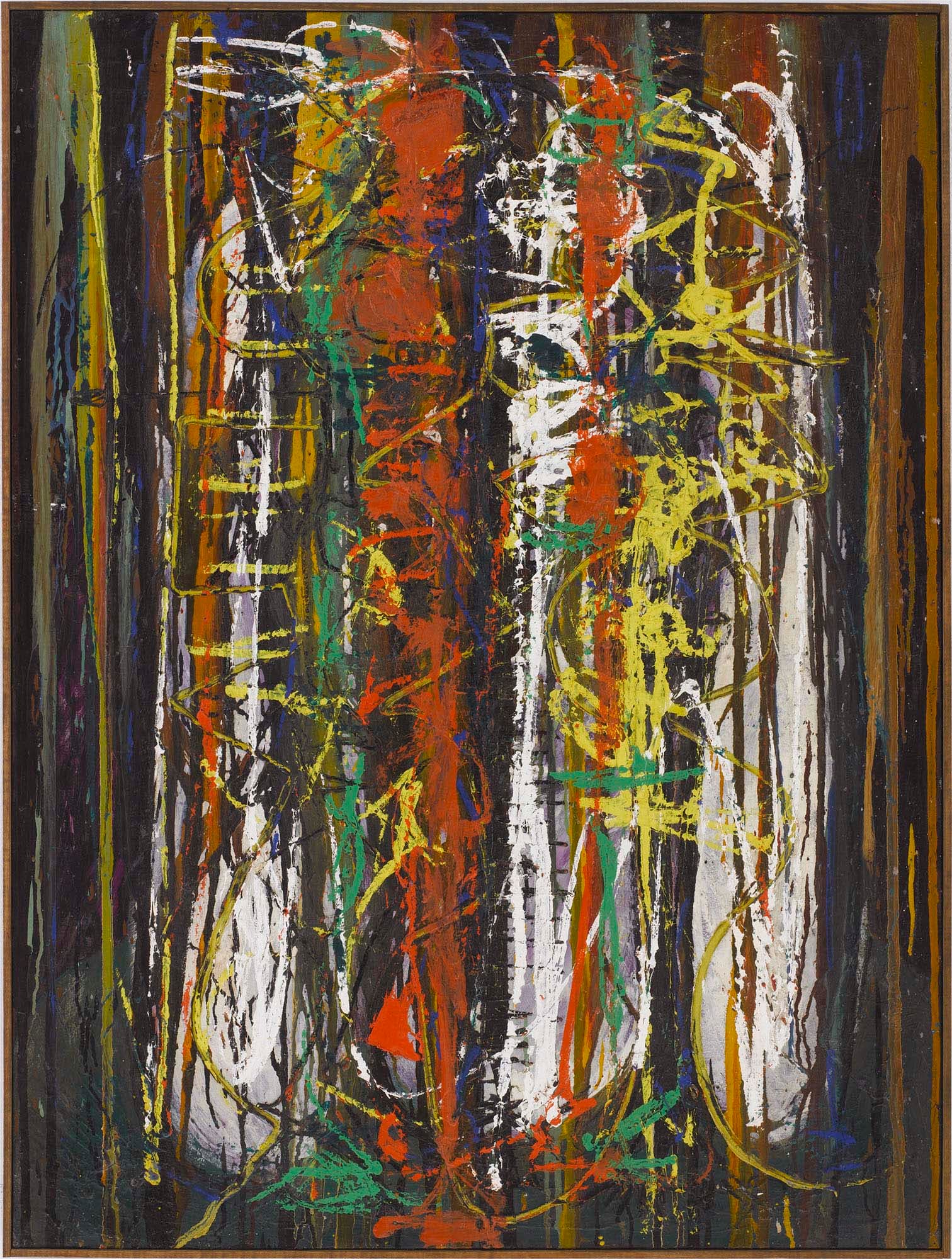 Cascade, Number 2, 1950, Oil on canvas
40 x 30 in. (101.6 x 76.2 cm)
 – The Richard Pousette-Dart Foundation