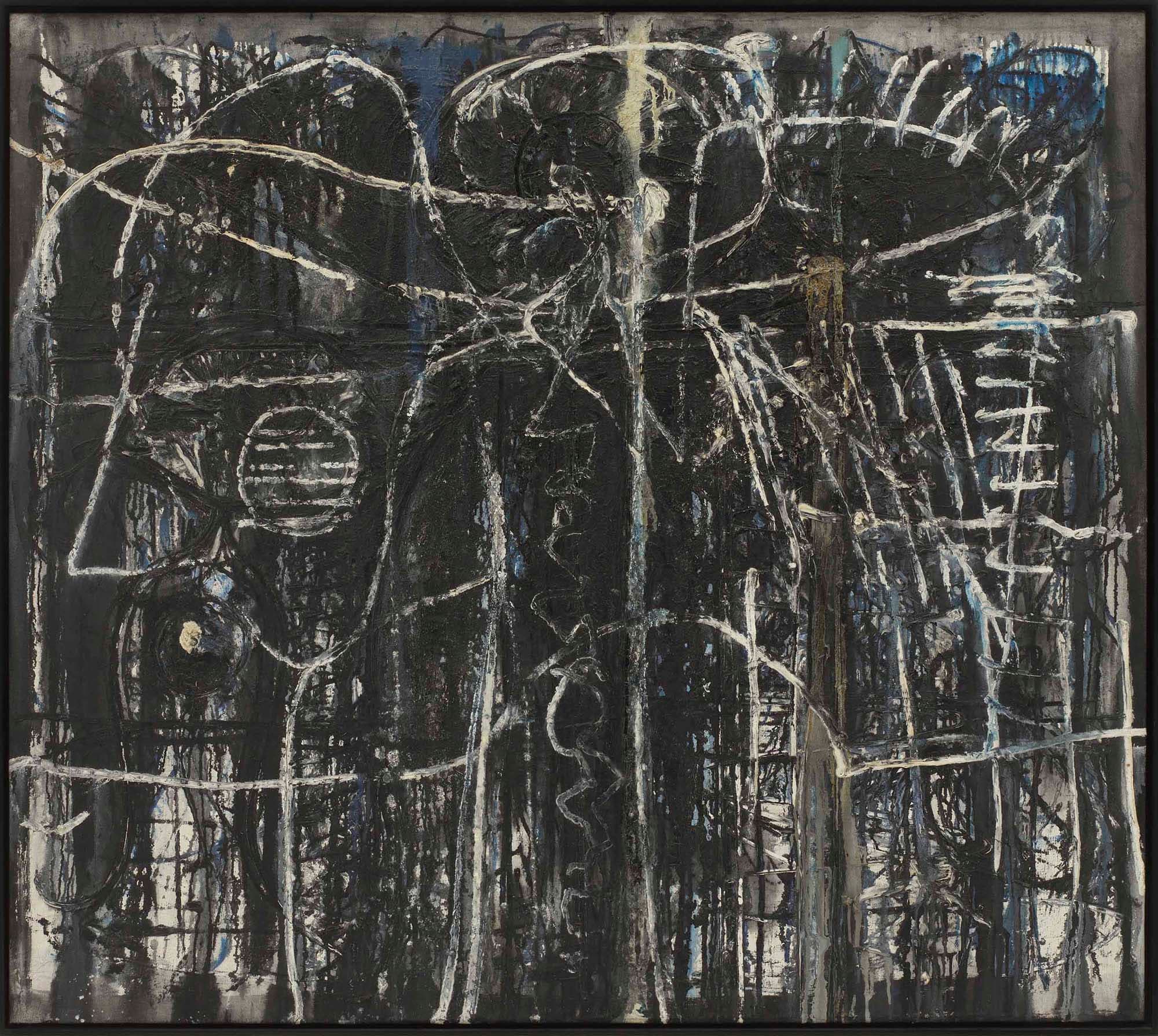 Night World, 1948, Oil on linen, 55 1/2 x 62 3/4 in. (141 x 159.4 cm)
 – The Richard Pousette-Dart Foundation