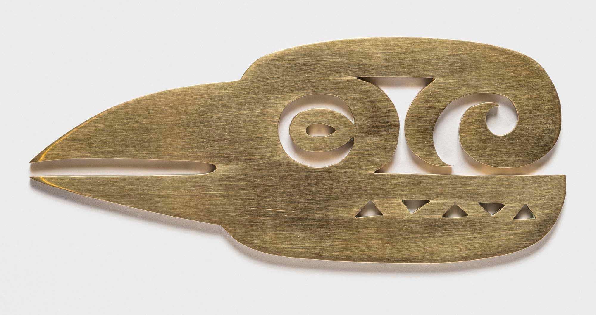 Untitled Brass Bird Sculpture number 97, 1940–50, Hand-cut brass, 2 1/2 x 6 x 1/8 in. (6.4 x 15.2 cm)
 – The Richard Pousette-Dart Foundation