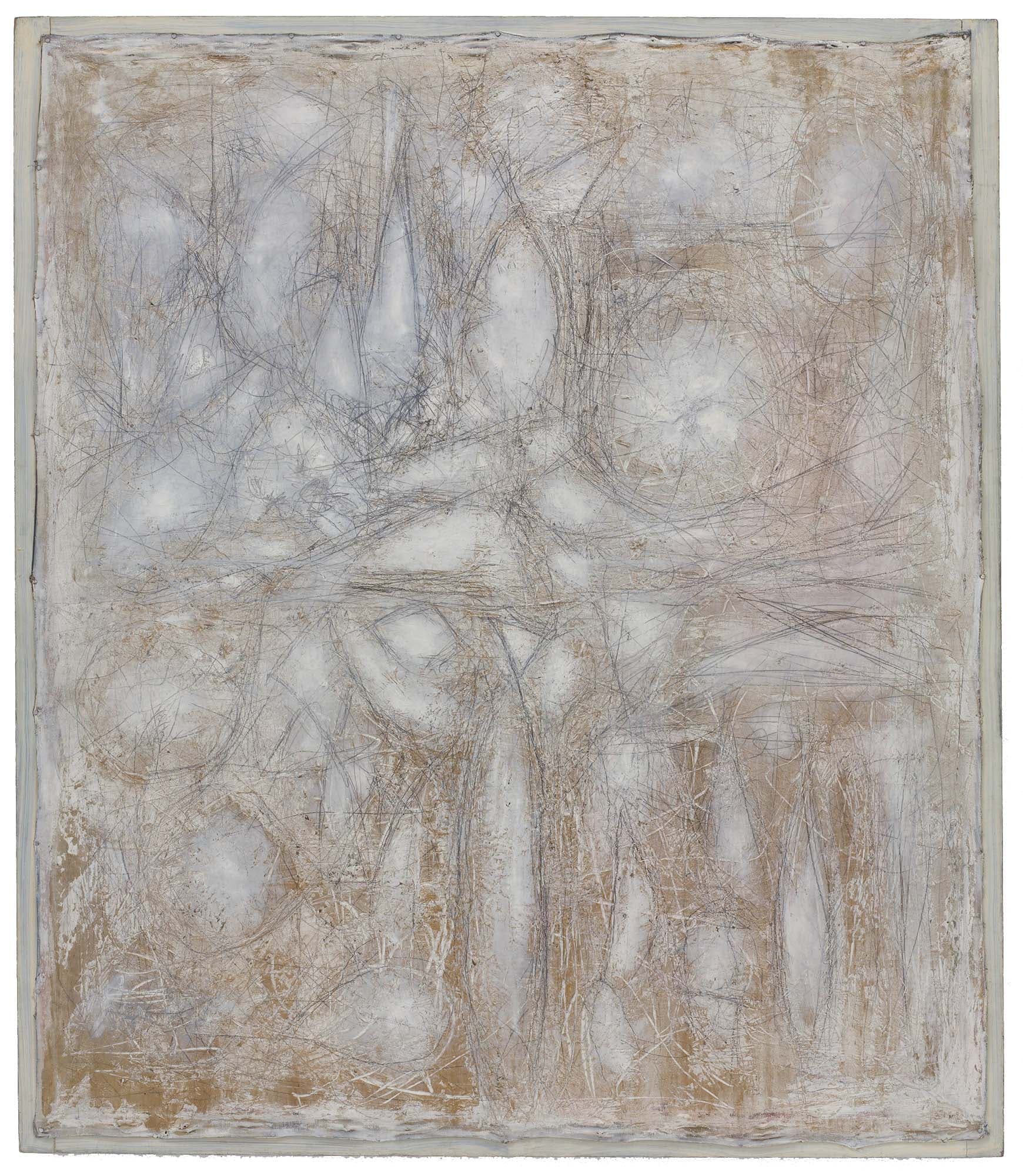 The Web, 1950, Oil and graphite with metallic oil paint on linen, 52 x 44 1/2 in. (132.1 x 113 cm)
 – The Richard Pousette-Dart Foundation