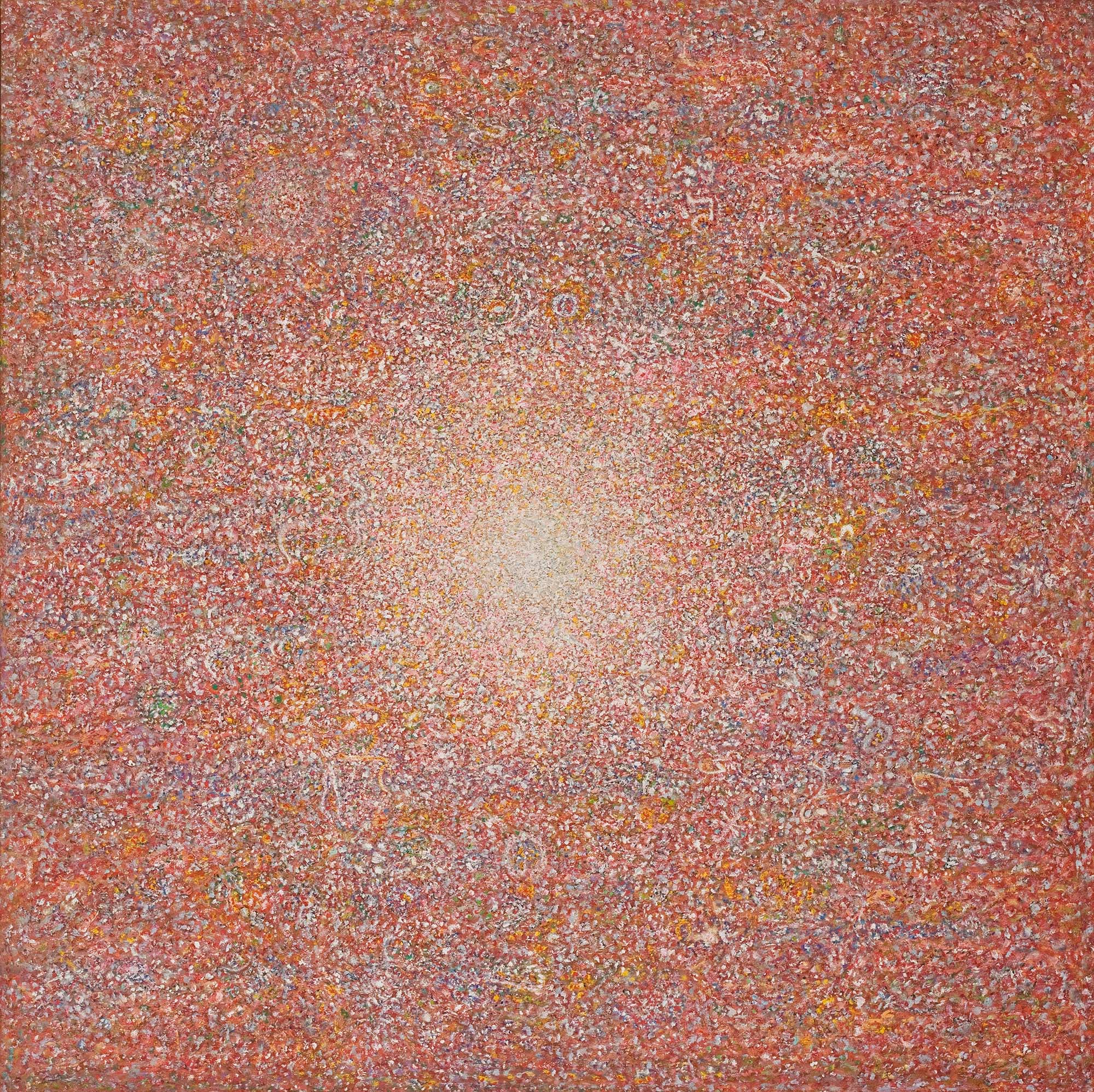 Transcendent Presence, 1966–67, Oil on canvas, 61 x 61 in. (154.9 x 154.9 cm)  
Grand Rapids Art Museum, Michigan, Gift of the Estate of Helen Burke (2005.2)
 – The Richard Pousette-Dart Foundation
