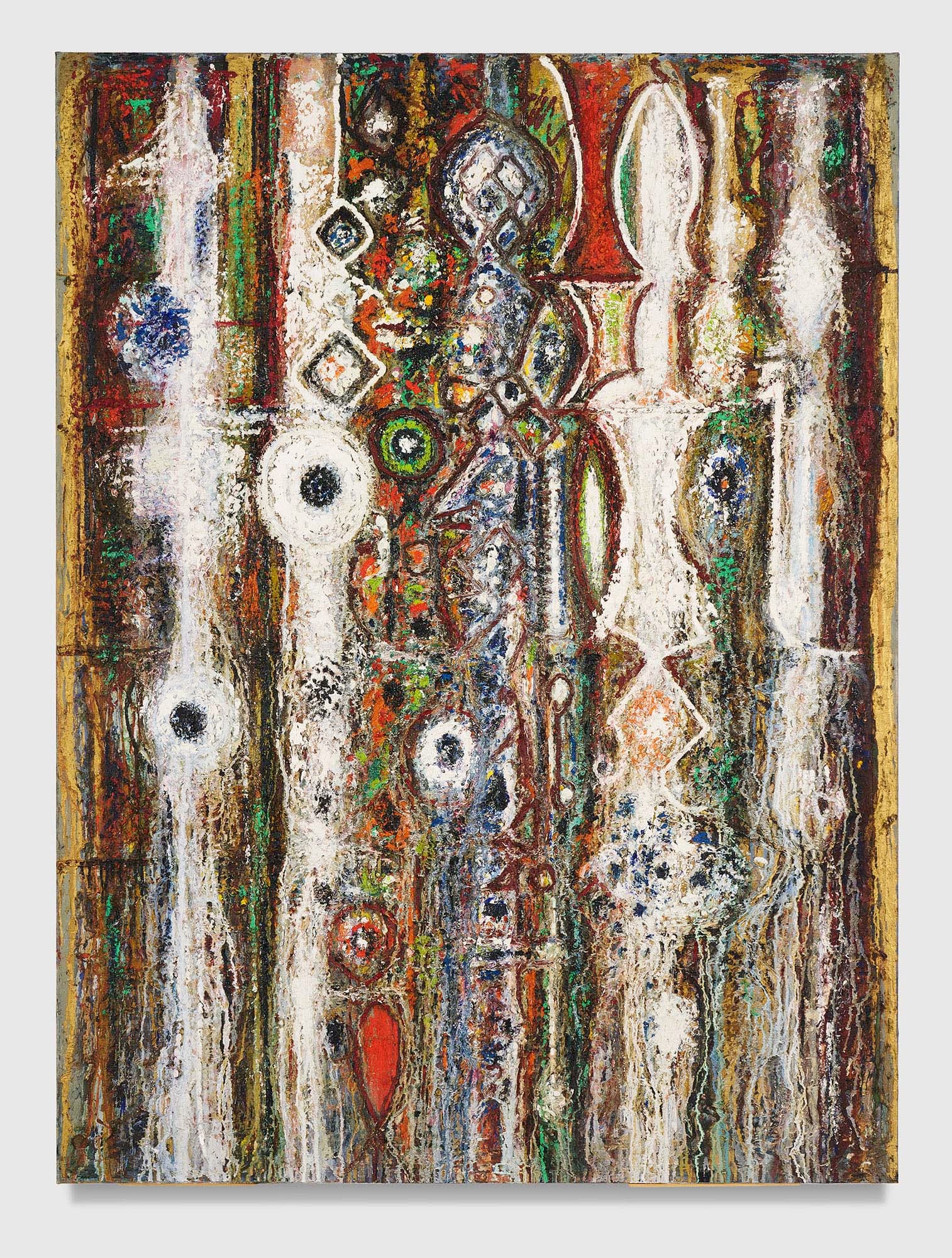 Illumination Gothic, 1955, Oil on linen, 72 x 53 1/2 in. (182.9 x 135.9 cm)
 – The Richard Pousette-Dart Foundation