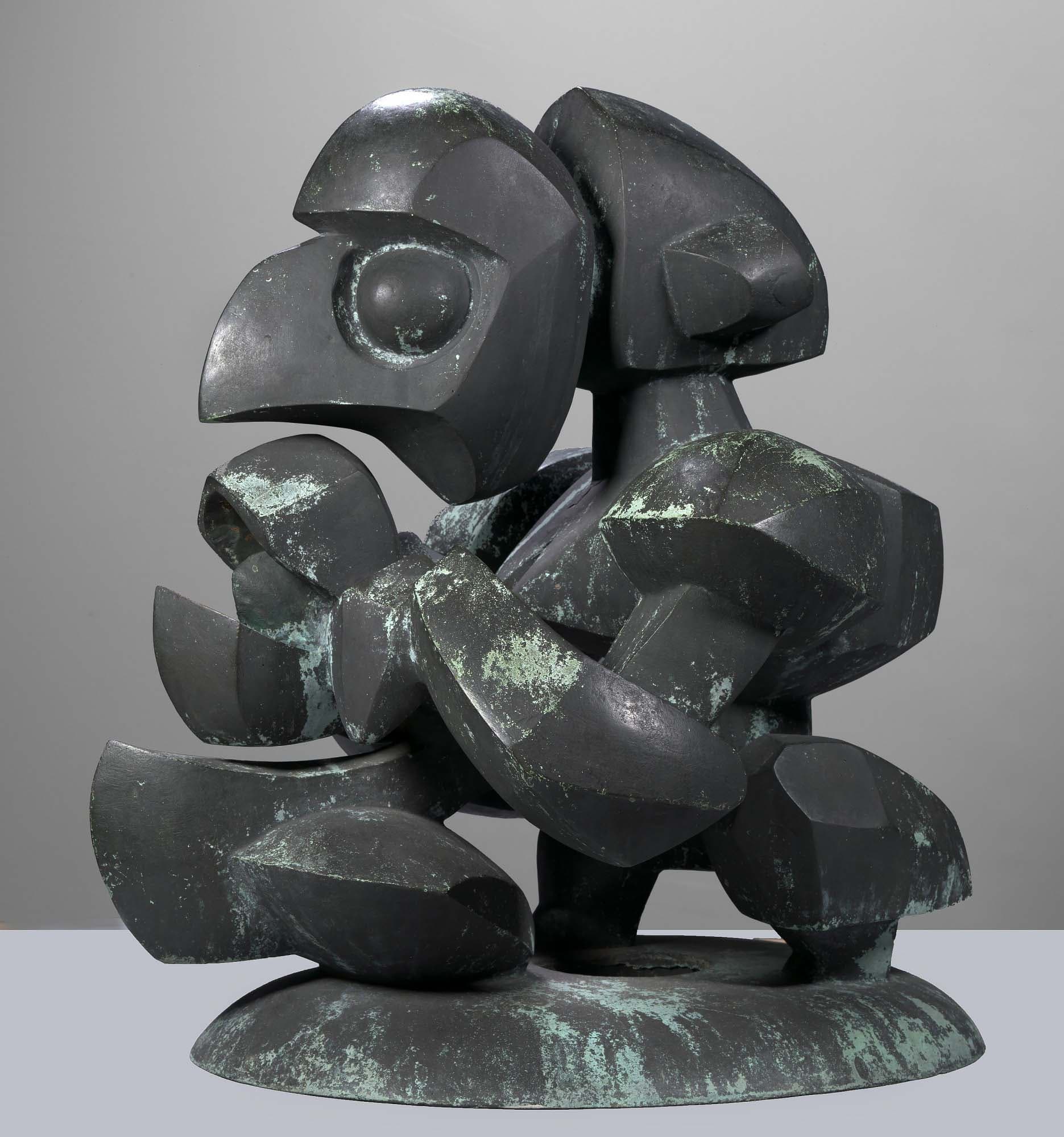 Woman Bird Group, 1939, Bronze, 24 3/4 x 19 5/8 x 23 7/8 in. (62.9 x 49.8 x 60.6425 cm)
Smithsonian American Art Museum, Washington, D.C., Gift of Mr. and Mrs. Frederic E. Ossorio (1969.171)
 – The Richard Pousette-Dart Foundation