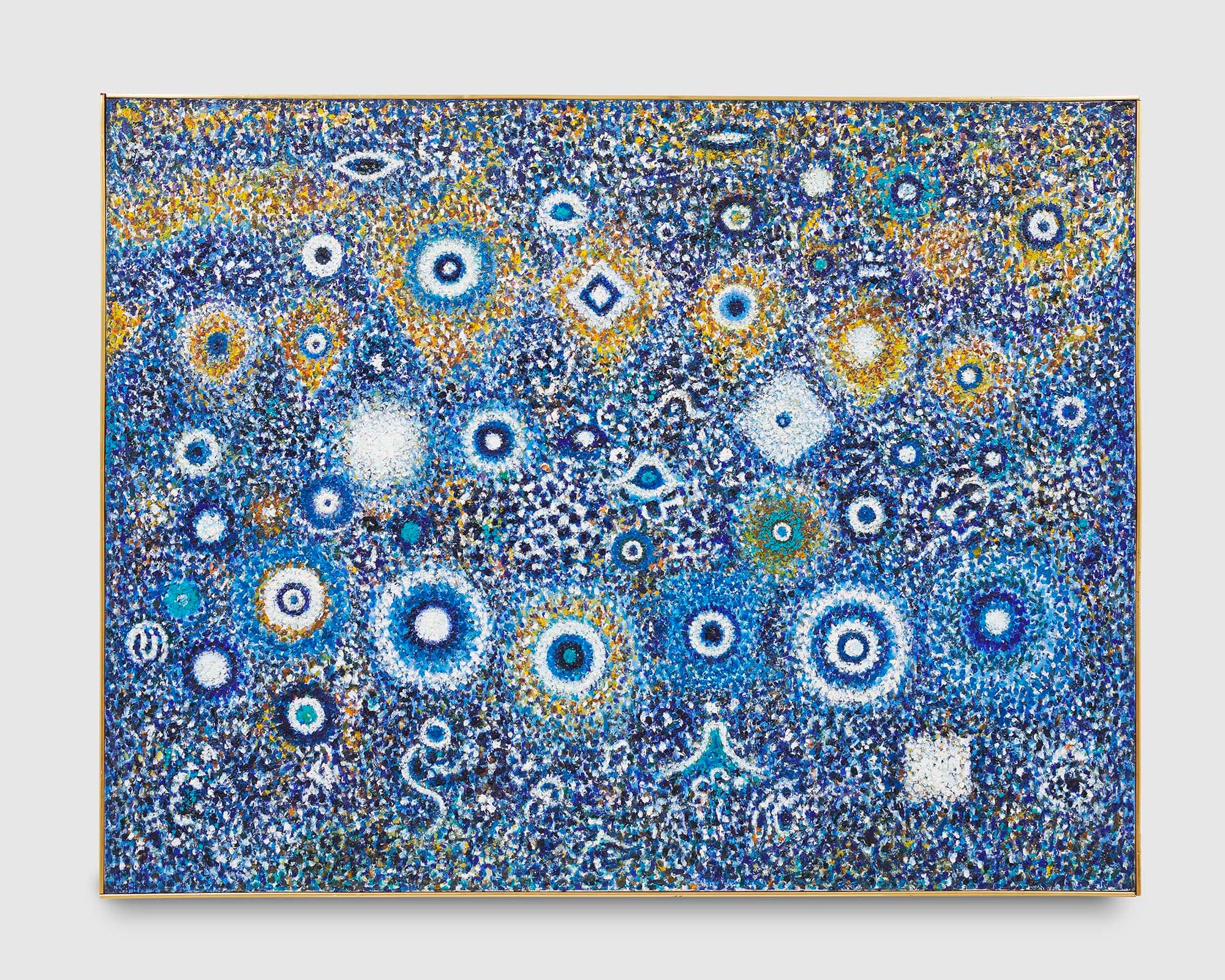 Night Landscape, 1969–71, Oil on linen, 46 x 60 in. (116.8 x 152.4 cm)
 – The Richard Pousette-Dart Foundation