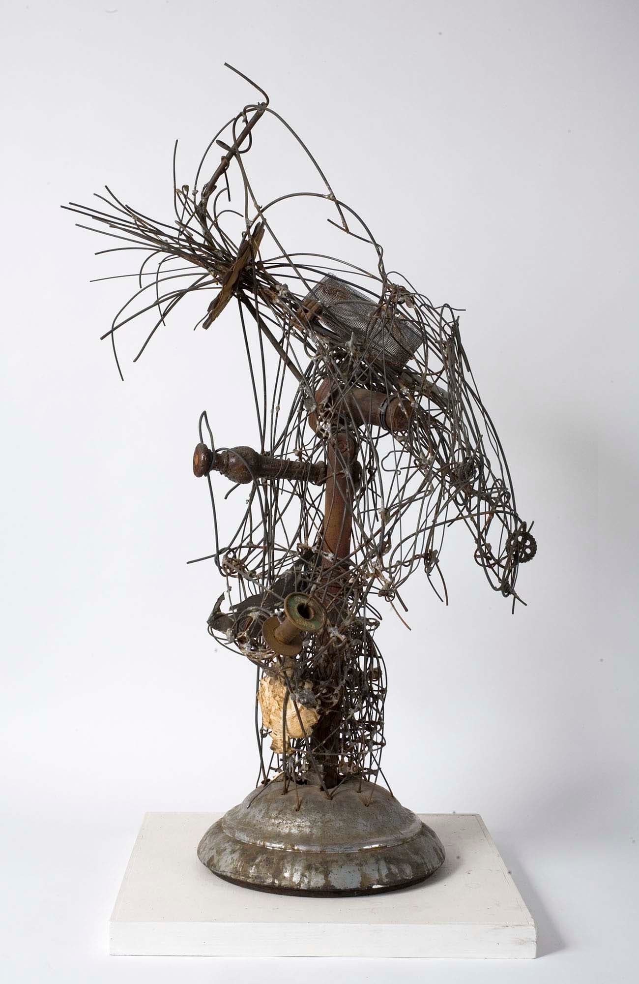 Sarabande, 1950, Steel wire and found objects, 24 x 24 x 16 in. (61 x 61 x 40.6 cm)
 – The Richard Pousette-Dart Foundation