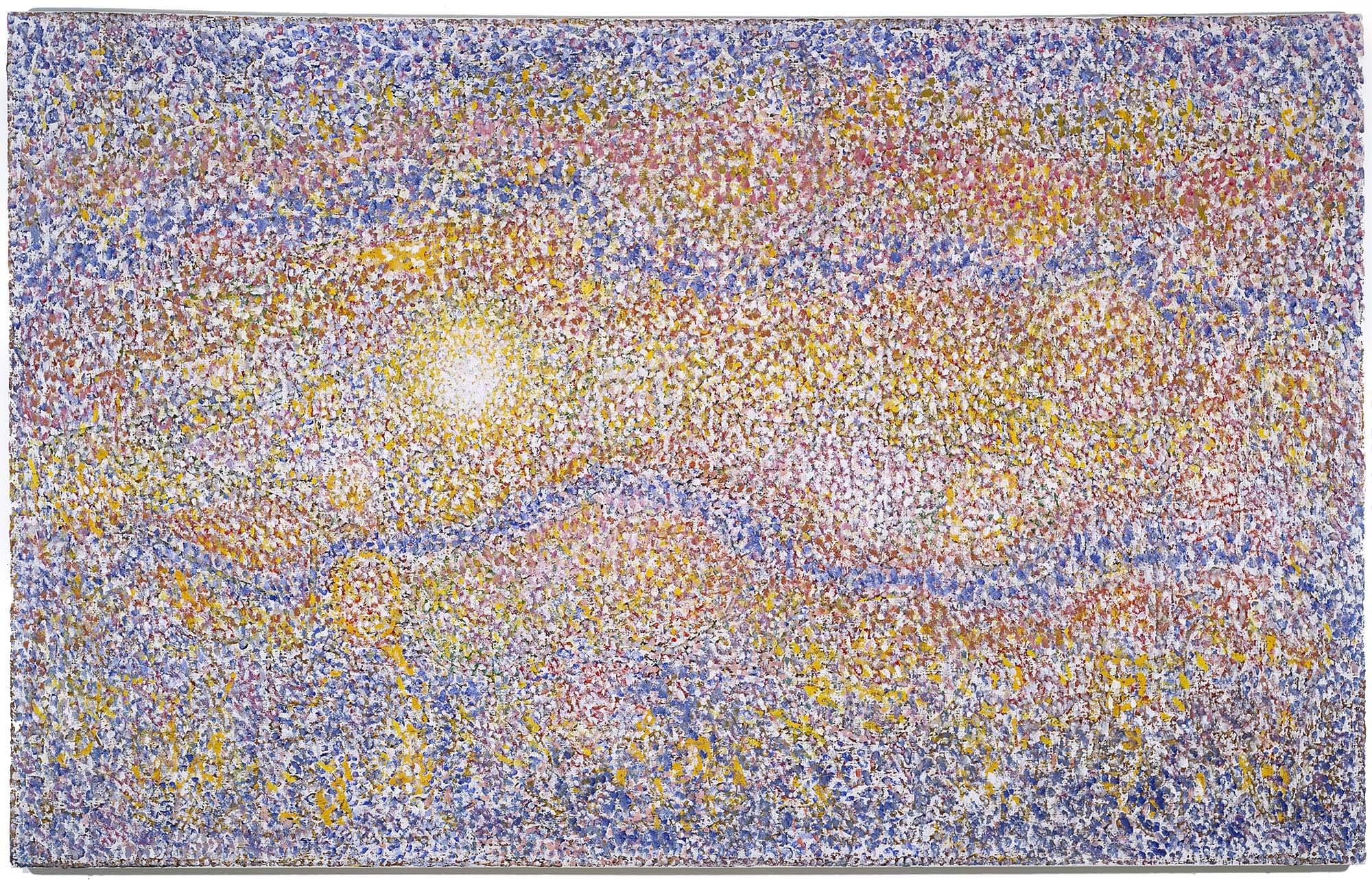 Ramapo Light, 1990–91, Acrylic on linen, 50 x 80 in. (127 x 203.2 cm)
 – The Richard Pousette-Dart Foundation
