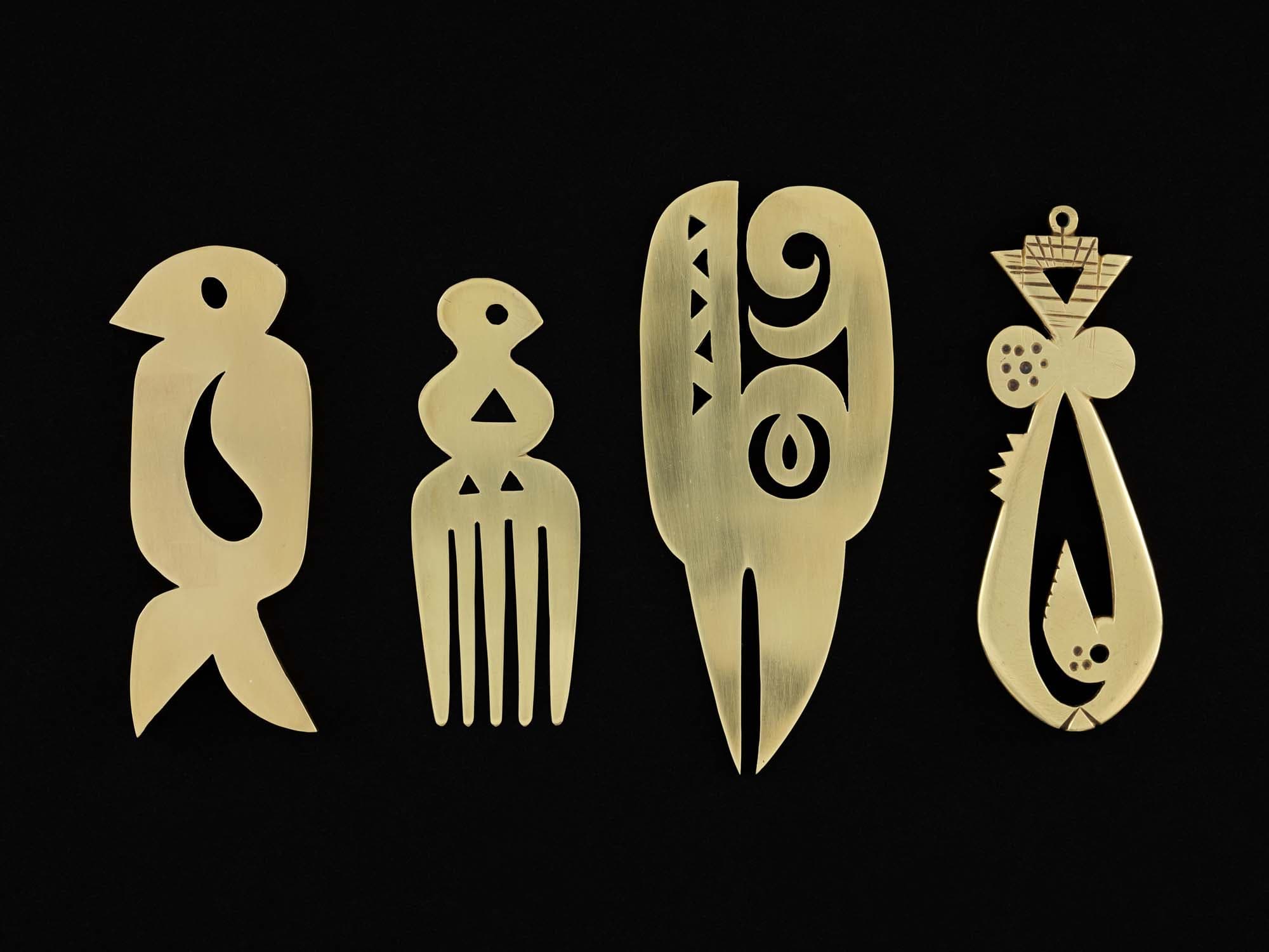 Hand-cut brass
c. 1930-1950
 – The Richard Pousette-Dart Foundation