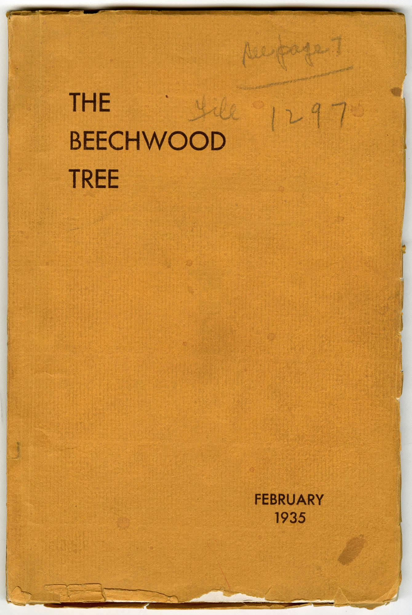 The Beechwood Tree, 1935 – The Richard Pousette-Dart Foundation
