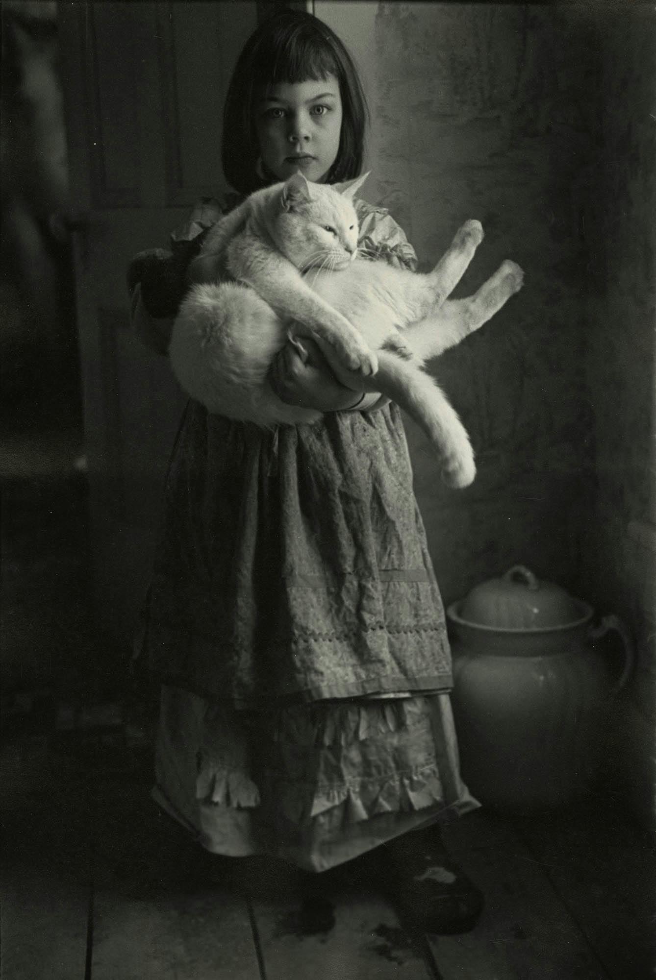 _[Joanna with Cat](https://pousette-dartfoundation.org/works/joanna-with-cat/)_, 1952, gelatin silver print, 13 ½ x 9 in. (34.3 x 22.9 cm)
 – The Richard Pousette-Dart Foundation