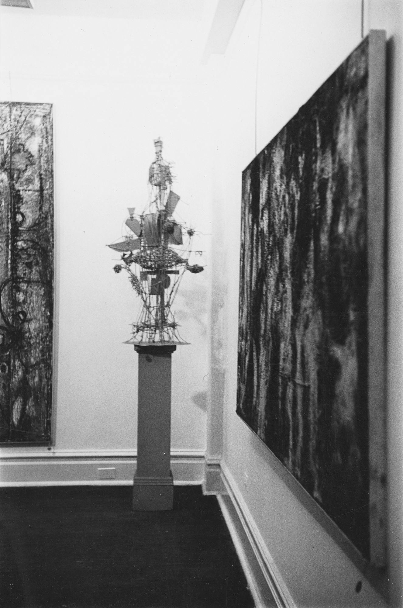 Installation view, Exhibition of Works so far Completed on Guggenheim Fellowship, Betty Parsons Gallery, New York, 1951. – The Richard Pousette-Dart Foundation