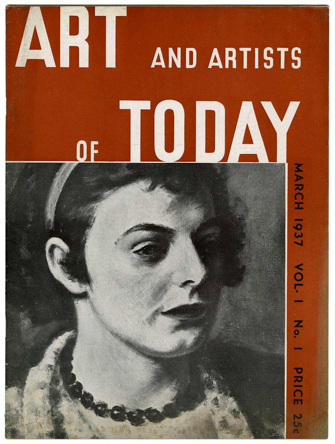 Art and Artists of Today, Vol. 1 no. 1, March 1937 – The Richard Pousette-Dart Foundation
