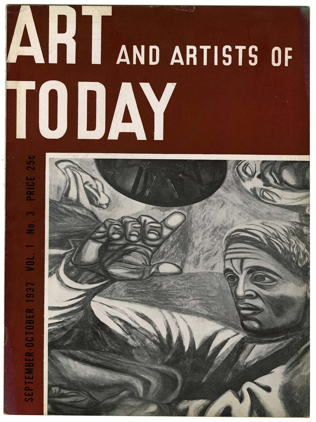 Art and Artists of Today, Vol. 1 no. 3, September–October 1937 – The Richard Pousette-Dart Foundation