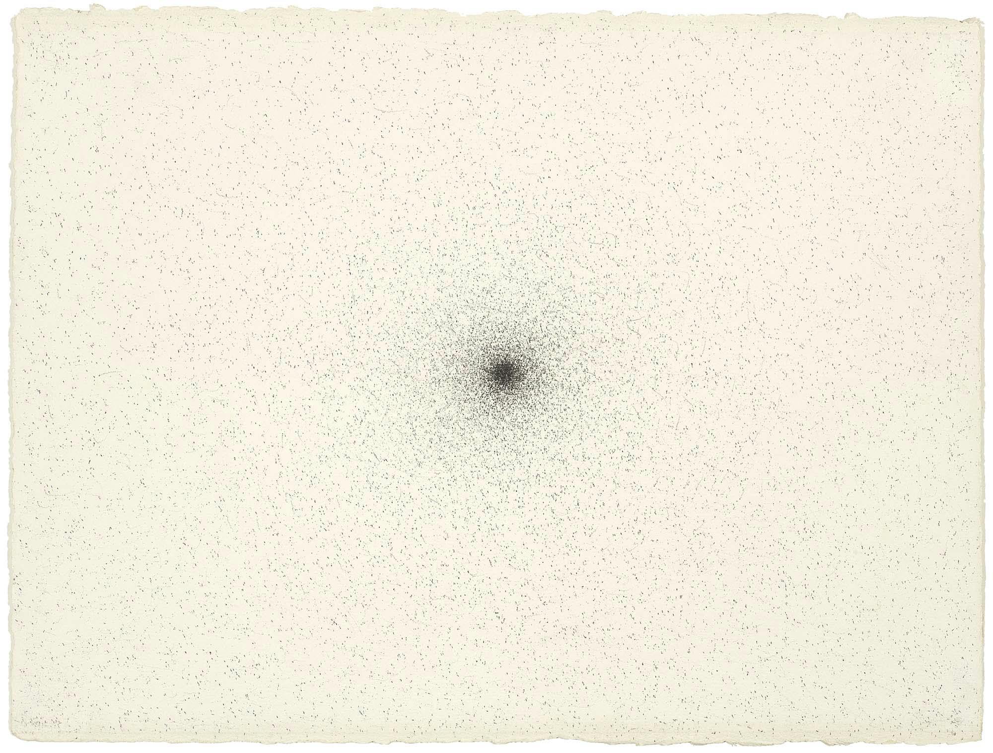 Particle Implosion
1976
Graphite on paper
22 1/2 x 30 in. (57.2 x 76.2 cm)
 – The Richard Pousette-Dart Foundation