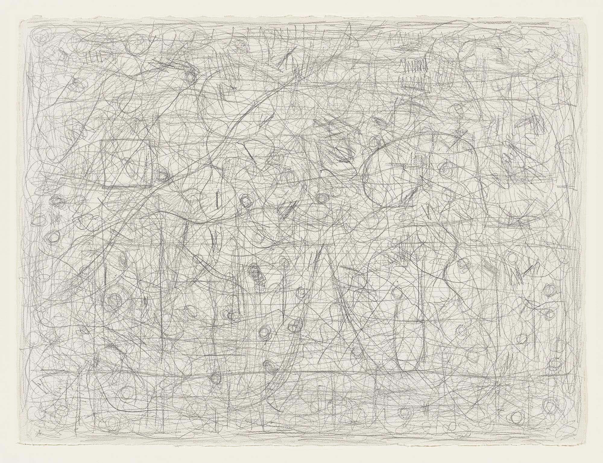 Past Ceylon
1976
Graphite on paper
22 1/2 x 30 in. (57.2 x 76.2 cm)
 – The Richard Pousette-Dart Foundation
