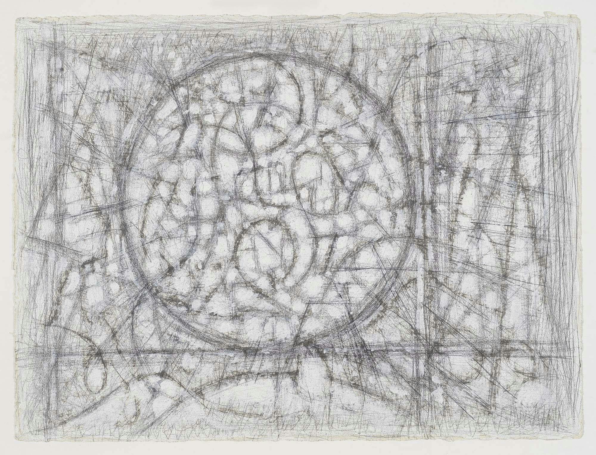 White Arabesque
1977
Graphite and gesso on paper
22 1/2 x 30 in. (57.2 x 76.2 cm)
 – The Richard Pousette-Dart Foundation