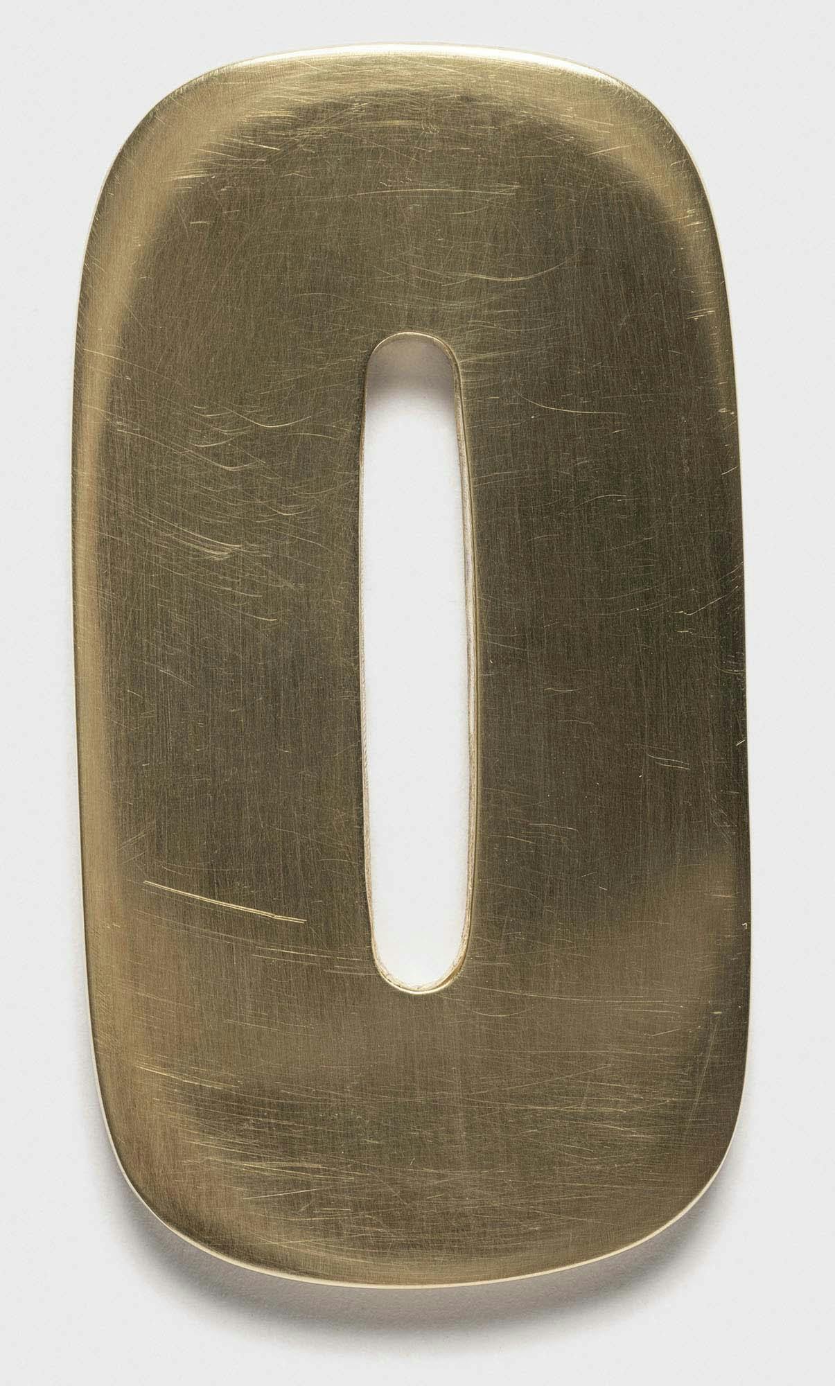 Brass #21
1939
Hand carved brass
H. 3 5/8 in. (9.2 cm)
 – The Richard Pousette-Dart Foundation