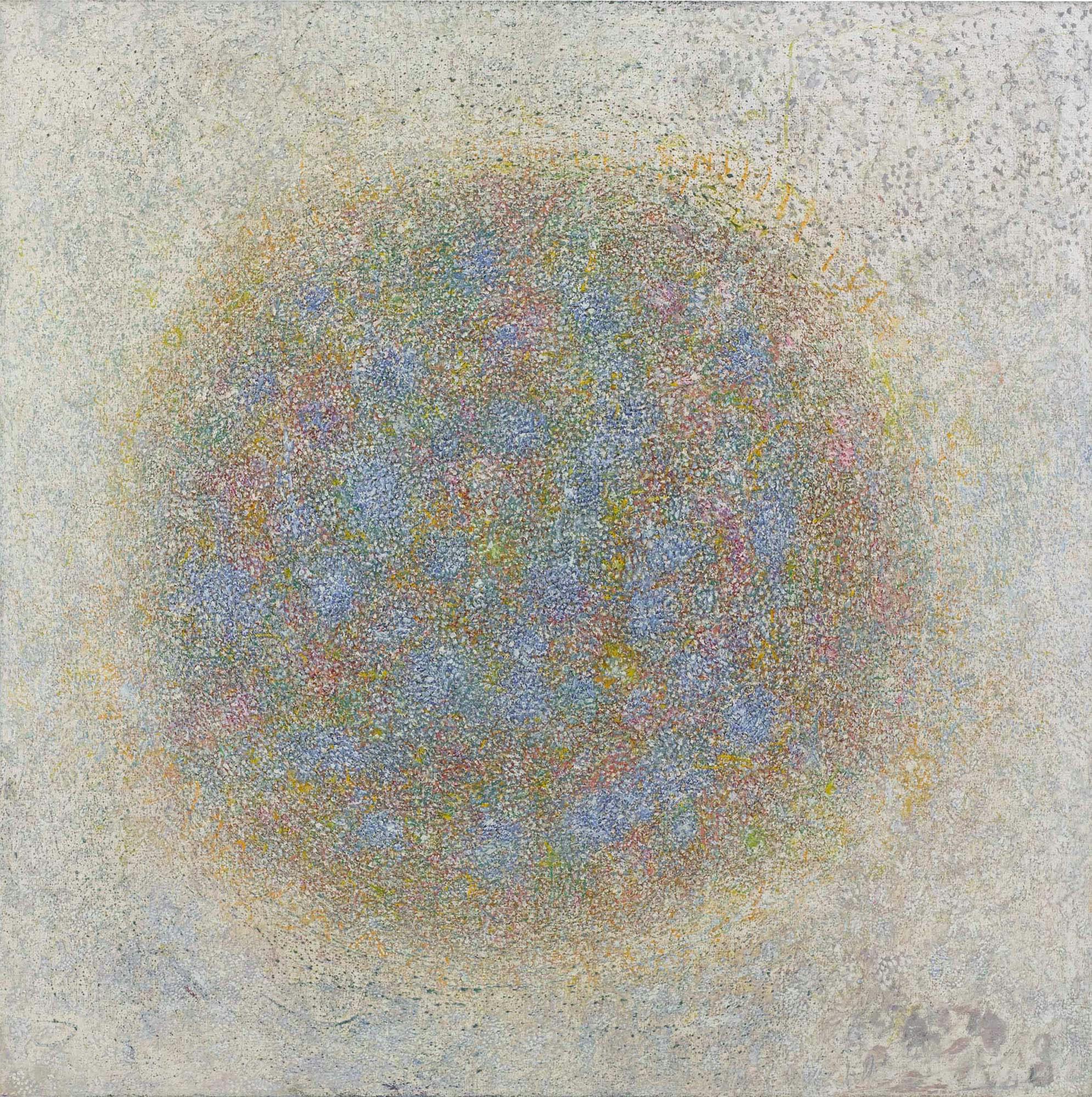 Genesis
1974–81
Oil on linen
90 x 90 in. (228.6 x 228.6 cm)
 – The Richard Pousette-Dart Foundation
