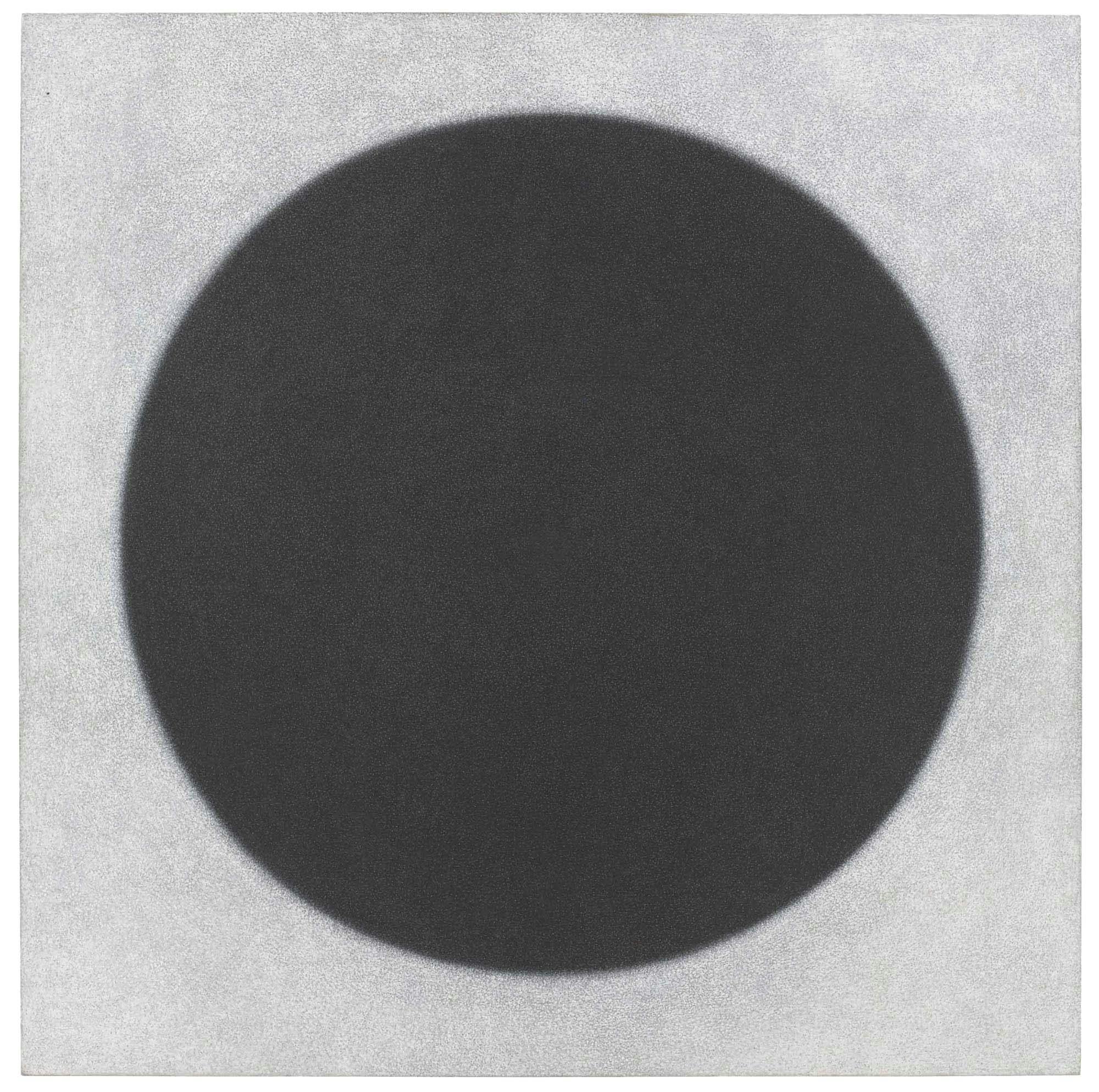 Presence, Circle of Night
1975–76
Oil on linen
90 x 90 in. (228.6 x 228.6 cm)
 – The Richard Pousette-Dart Foundation