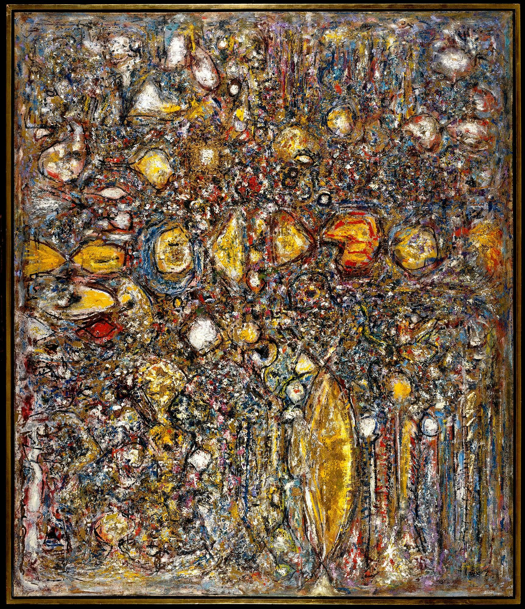 Amaranth
1958
Oil on canvas
75 7/8 x 64 3/4 in. (192.6 x 164.5 cm)
Brooklyn Museum, Gift of Dr. and Mrs. Arthur E. Kahn, 87.239 (87.239)
 – The Richard Pousette-Dart Foundation