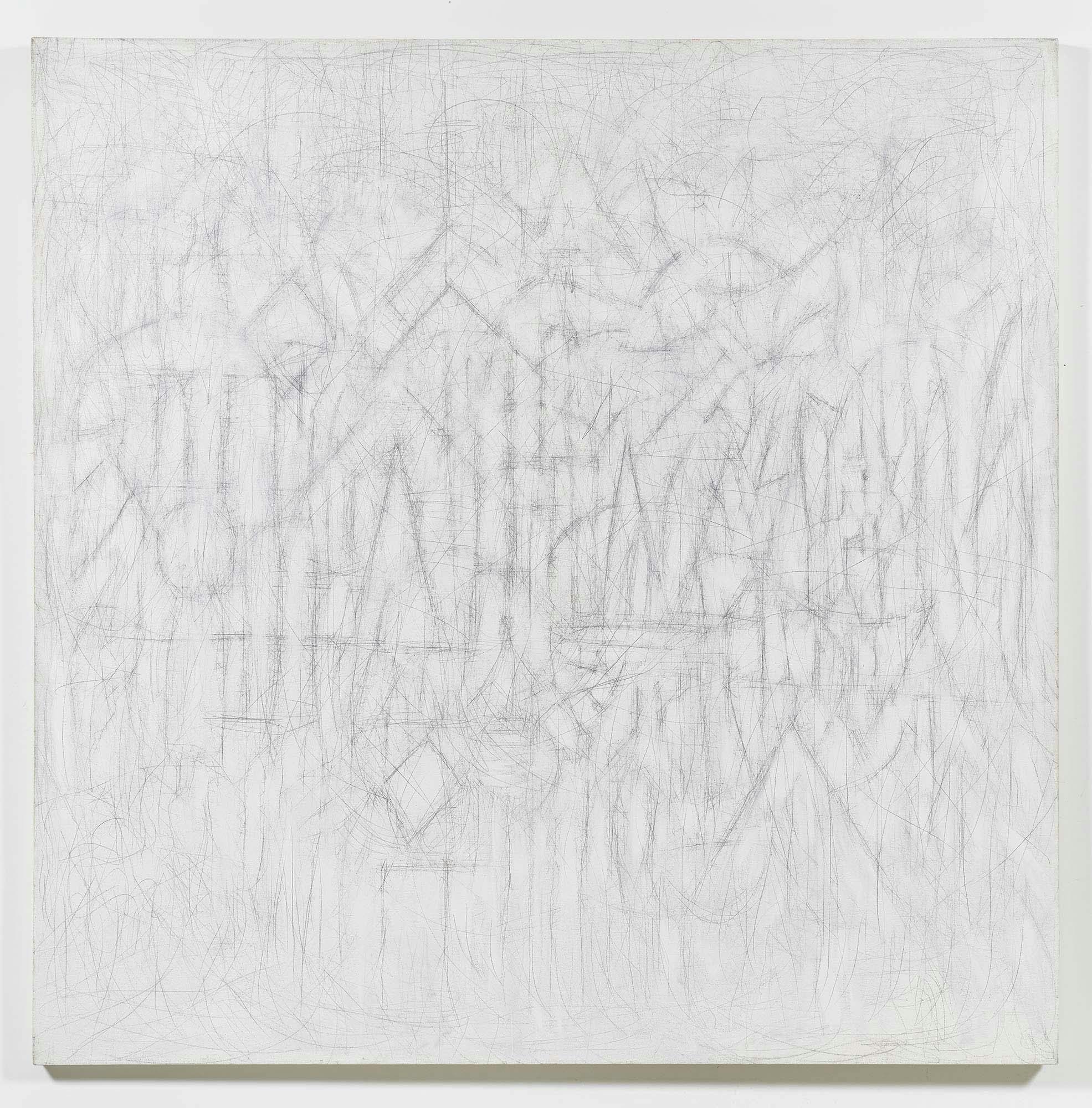 White Cathedral
1984–89
Oil and graphite on linen
90 x 90 in. (228.6 x 228.6 cm)
 – The Richard Pousette-Dart Foundation