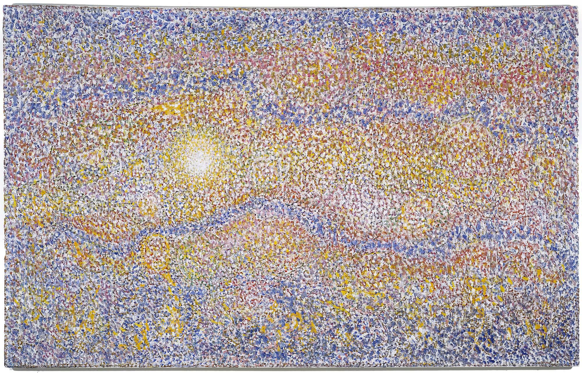 Ramapo Light
1990–91
Acrylic on linen
50 x 80 in. (127 x 203.2 cm)
 – The Richard Pousette-Dart Foundation